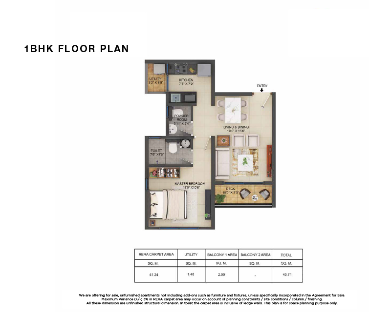 1 BHK